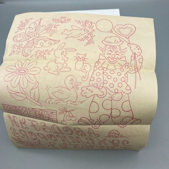 Delightful Vintage Summer Transfer Patterns, MCM Workbasket Iron On Transfers - Picture 3 of 3